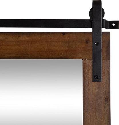 Kate and Laurel Cates Farmhouse Wall Mirror