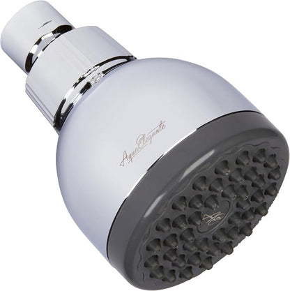 High Pressure Shower Head - 1.8 GPM - Polished Chrome | Best 3 Inch Wall Mount Bathroom Showerhead For Boosting Low Flow With Anti-Clog Nozzles, Adjustable Brass Ball Joint