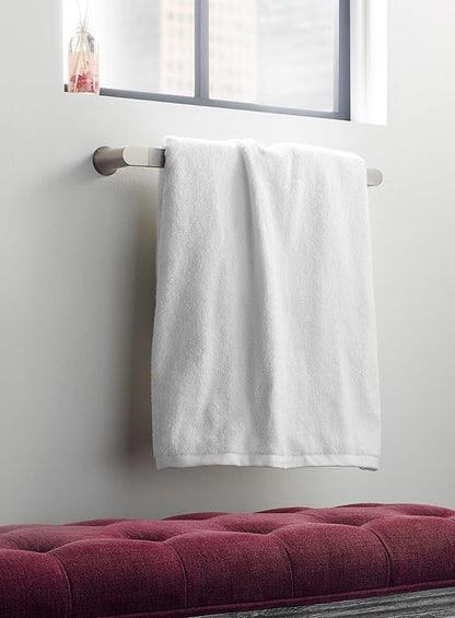 Moen Genta LX Brushed Nickel Modern 18-Inch Single Kitchen or Bathroom Towel Bar, BH3818BN (Pack of 4)