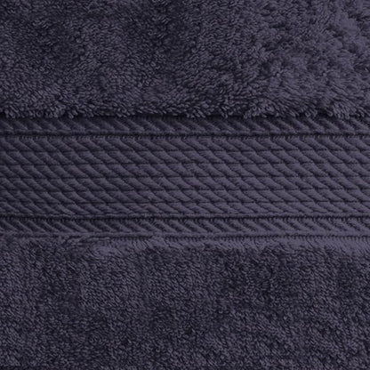 SUPERIOR Egyptian Cotton Plush & Absorbent, Hand Towel Set of 4, Navy Blue | Quick Dry, Soft Luxury Towel Set, Bath Essentials for Bathroom, Guest Bath, Spa, 4 Piece Set, Madeline Towels
