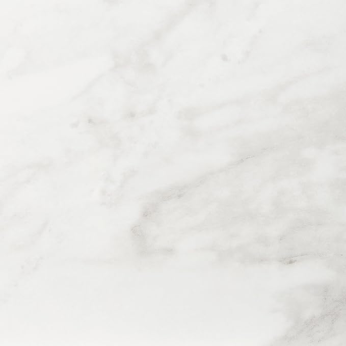 Daltile Perpetuo 24" X 24" Porcelain Marble Look Floor Tile in Matte Brilliant White (4 pieces per carton) (15.20 sqft per carton)