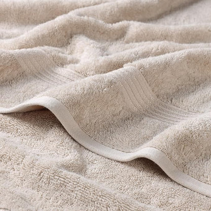Superior Egyptian Cotton 3-Piece Towel Set, Assorted Towels for Home Bathroom, Master, Guest Bath, Decor Essentials, Includes 1 Bath, 1 Hand, 1 Face Towel/Washcloth, Quick Dry, Absorbent, Stone