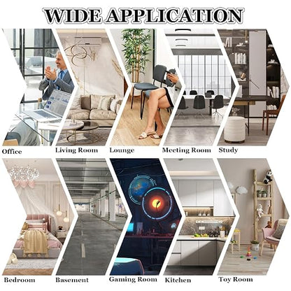 40 Sheet Vinyl Flooring 12” x 12” Peel and Stick Floor Tile Waterproof Walnut Wood Vinyl Floor Tiles Clearance Self Adhesive Floor Tiles Sticky Laminate Flooring Stick on Bathroom Kitchen RV
