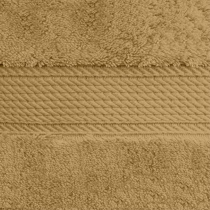 Superior Egyptian Cotton Plush & Absorbent, Face Towel Set of 6, Toast | Quick Dry, Soft Luxury Towel Set, Bath Essentials for Bathroom, Guest Bath, Spa, 2 Piece Face, Madeline Towels