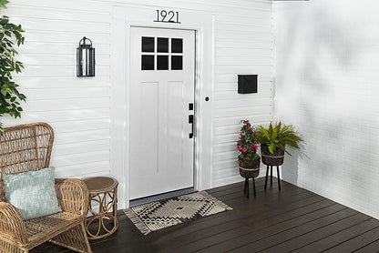 Rust-Oleum 369384 Advanced Dry Door & Trim Paint, Quart, Satin White