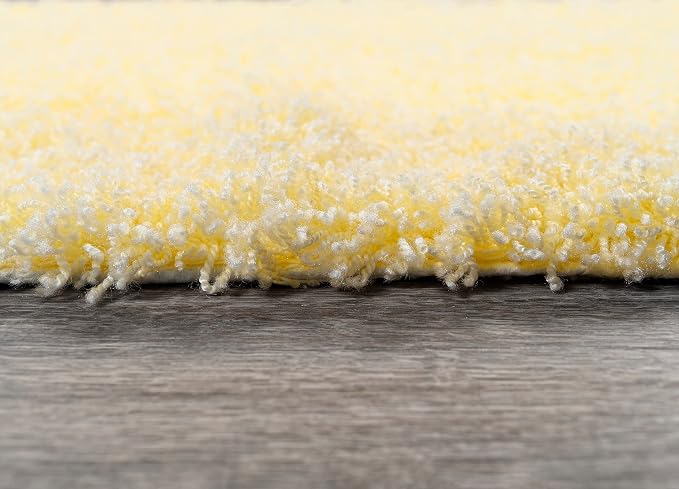 Garland Rug Jazz Nylon Washable 24 in. x 40 in. Rubber Ducky Yellow Bath Rug Soft, Absorbent, and Stylish for Your Bathroom