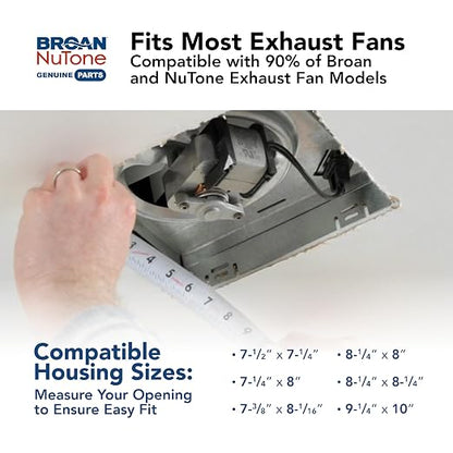 Broan-NuTone RCM700 Magnetic Universal CleanCover™ Bath Fan Replacement Grille