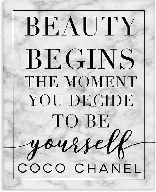 Inspirational Quote Glam Floral Cityscape, 24 x 30 Inch Canvas Wall Art | Stupell Industries · By Lil' Rue · Ready to hang · Great for bedroom or office · Made in USA