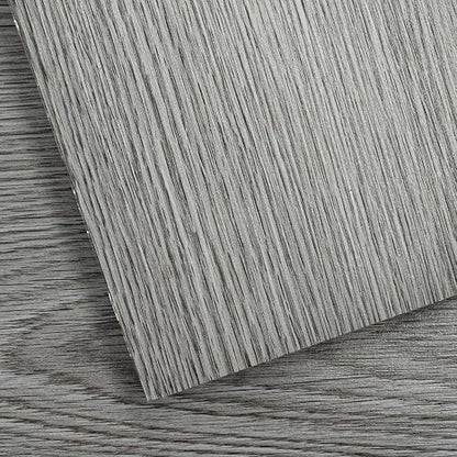 VallisCo Peel and Stick Vinyl Flooring 36 Pack 54 Sq.Ft, Waterproof Vinyl Flooring Peel and Stick for Office, Living Room, Bathroom, Kitchen - Unique Design Easy to Install Floor, Dark Gray