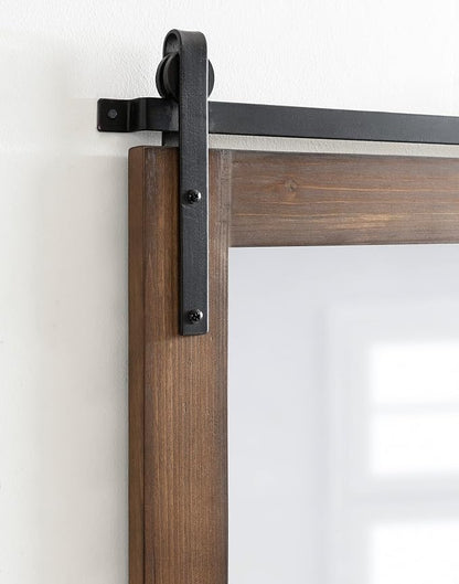 Kate and Laurel Cates Farmhouse Wall Mirror