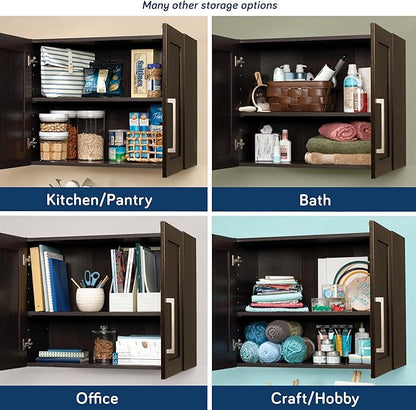 Sauder Homeplus Hanging Cabinet, Dakota Oak Finish