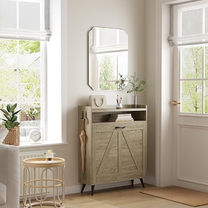 20x28 Inch Bathroom Mirrors for Over Sink, Frameless Mirrors for Wall | Beveled Bathroom Mirror, Bathroom Vanity Mirror for Bedroom Living Room Entryway Home Decor