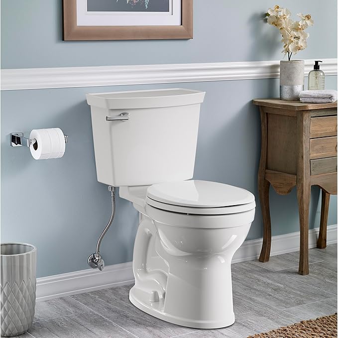 American Standard 5321A65CT.020 Champion Slow-Close Elongated Toilet Seat, White
