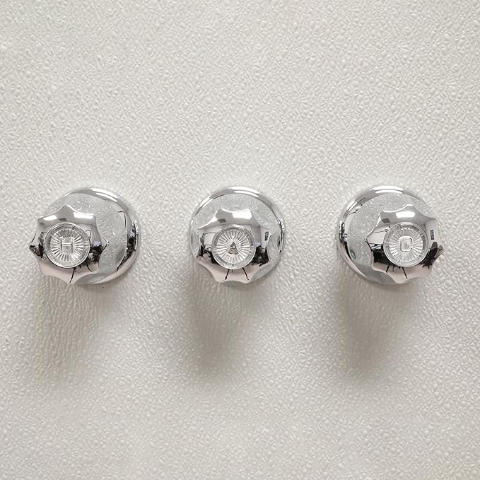 Danco Bathtub and Shower 3-Handle Remodel/Rebuild Trim Kit for Gerber Faucets, Knob Handle, 11B-1H,1C, 4D, Chrome (39617) (Pack of 12)