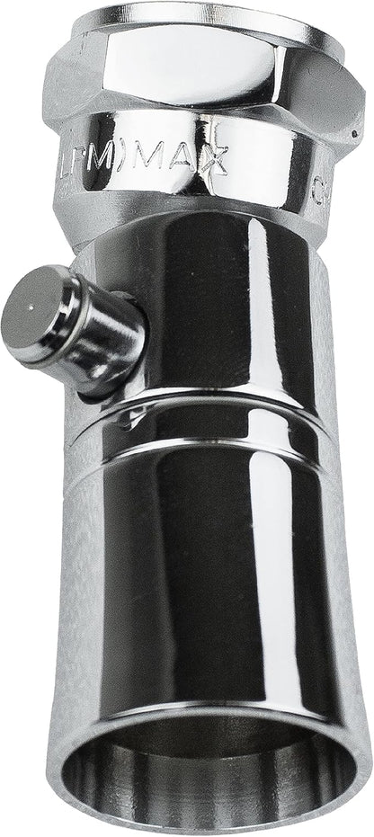 LDR Industries 520 1100CP-18 Water Saving Showerhead with Push Button Flow Control, Chrome Plated Brass