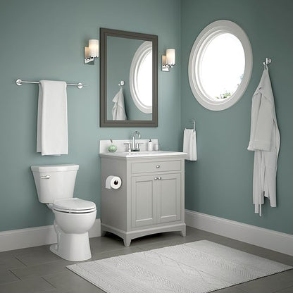 Delta 75912 Trinsic 12 in. Wall Mount Towel Bar Bath Hardware Accessory in Polished Chrome