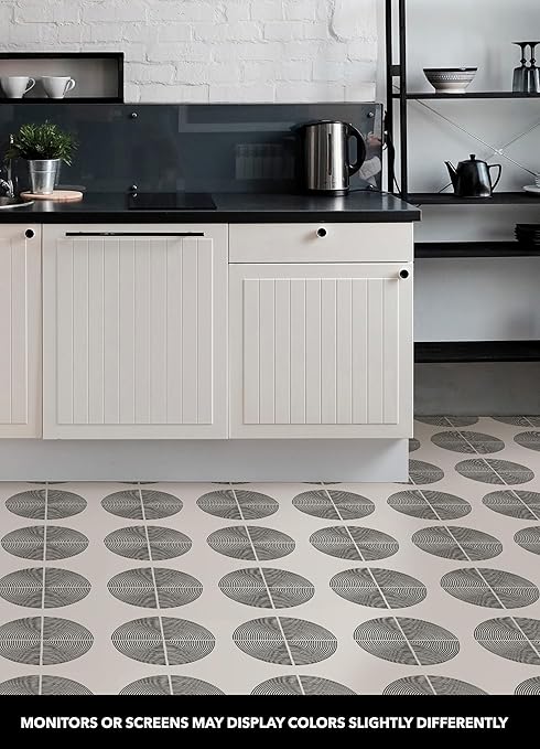 FloorPops Luminary adhesive Peel & Stick Vinyl Floor Tiles