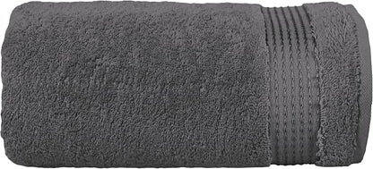 Elegant Comfort Premium Super Soft Highly Absorbent 1 Piece Oversized Bath Sheet - 40" x 80" inch, Luxurious Hotel Spa Quality 100% Turkish Cotton Extra Large Bath Towels for Adults, Grey