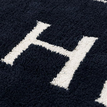 Mohawk Home His Casual Novelty; Solid Navy Blue 1' 5" X 2' Bath Mat Perfect for Bathroom