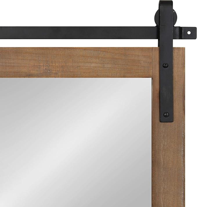 Kate and Laurel Cates Farmhouse Wall Mirror