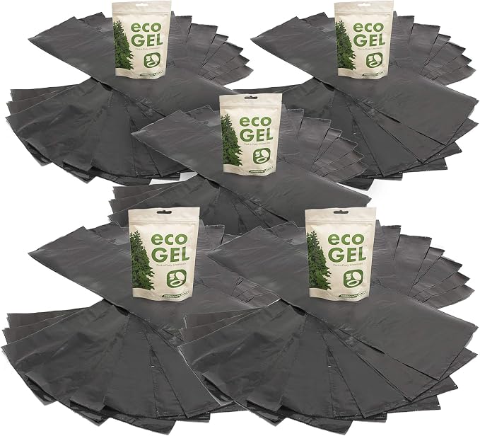 Eco Gel and Liner Refill Set. Pack of 5