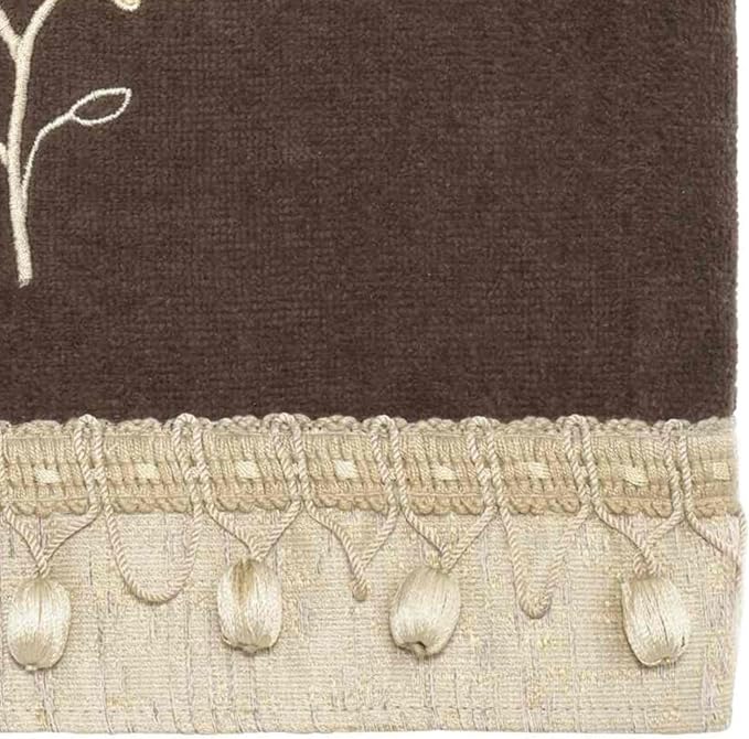 Avanti Linens - Bath Towel, Soft & Absorbent Cotton Towel (Willow Collection, Mocha)