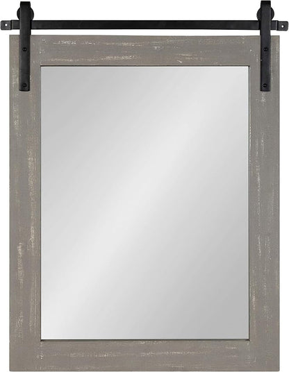 Kate and Laurel Cates Farmhouse Wall Mirror