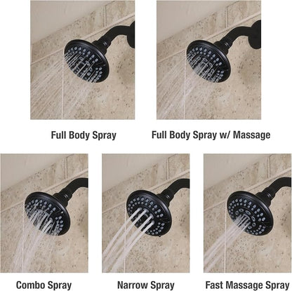 Danco Matte 5 Settings Showerhead 1.8 gpm
