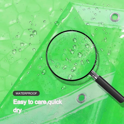 Shower Curtain Liner, 100% Waterproof EVA 3D Shower Curtains with 3 Duty Heavy Bottom Magnets and 12 Rust Proof Grommets, 72x72 Weighted Shower Liner for Shower Stall, Bathtubs