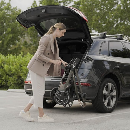 Maxi-Cosi Zelia 2 Luxe 5-in-1 Modular Travel System, New Hope Grey