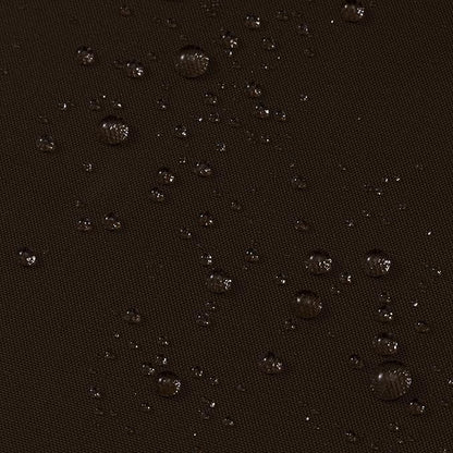 N&Y HOME Fabric Shower Curtain or Liner with Magnets - Brown Shower Curtain for Bathroom with Hotel Quality, Machine Washable - Brown, 72x72