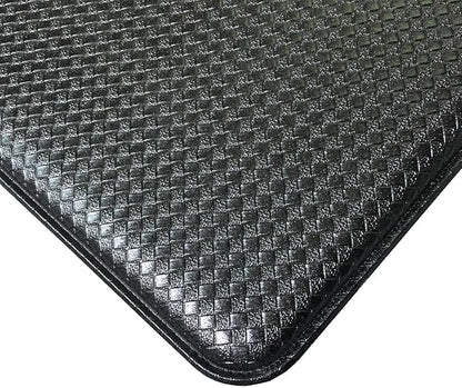 Art3d 18" x 30" x 0.4" (Pack of 1) Kitchen Floor Mat Black, Black