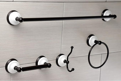 Kingston Brass BAK1111478ORB Victorian 4-Piece Bathroom Hardware, Oil Rubbed Bronze