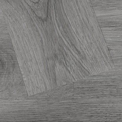 Peel and Stick Floor Tile Wood Plank Look, Self-Adheisve Vinyl Flooring | Grey, 10-Pack 14.5 Sq.Ft, Floor Tiles Peel and Stick Waterproof for Bathroom Kitchen RV Renter, 36x6inch