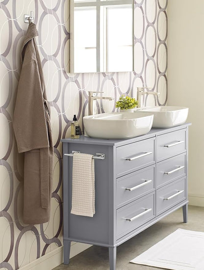 Amerock Bronx Chrome 9 inch (229mm) Towel Bar, BH2661626