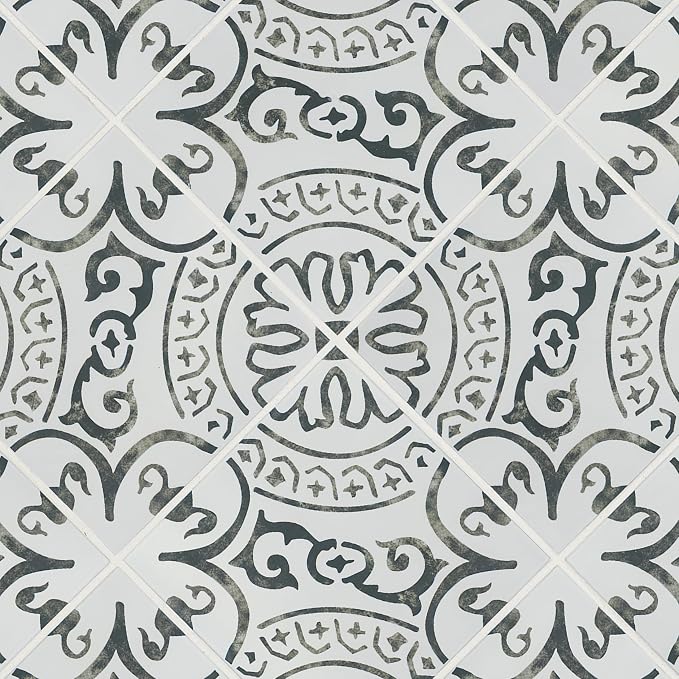 MSI La Paloma Encaustic Glazed Porcelain Floor Wall Tile Sample Flooring