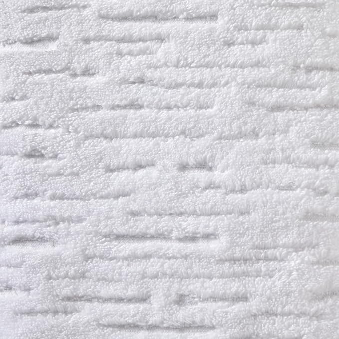 SKL Home CloudSoft Washcloth Set, 4-Piece, 100% Cotton Luxury, White | Premium spa-level quality. 520 GSM weight. Ultra plush & absorbent.