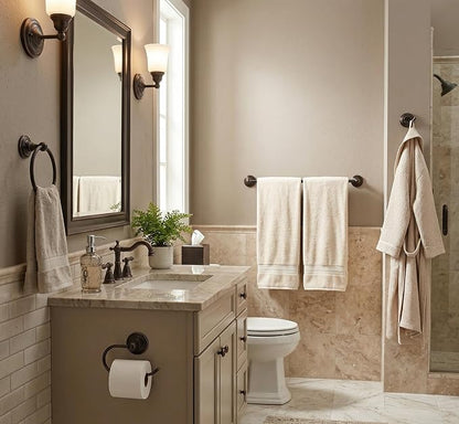 800 Series 4 Piece Oil Rubbed Bronze Bathroom Hardware Set