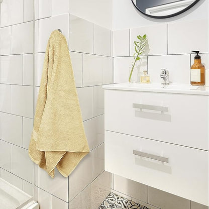 Utopia Towels 4 Pack Premium Bath Towels Set, 27 by 54 Inches, 100% Ring Spun Cotton 600GSM, Lightweight and Highly Absorbent Quick Drying Towels, Perfect for Daily Use, Beige
