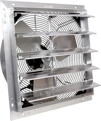 VES SF-20000-01 Shutter Mount Exhaust Fan,115V,20"