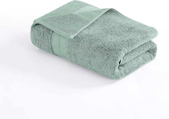 Modern Threads 4-Pack SpunLoft Bath Sheet White 35x70