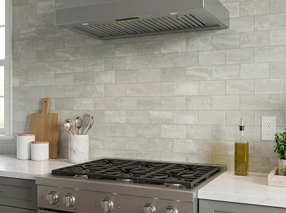2026 New Upgrade Peel and Stick Backsplash Tile, Peel and Stick 11.34" X 11.57" Wall Tile for Kitchen, Bathroom, Fireplace, Laundry (Dolomite, 10 Packs)