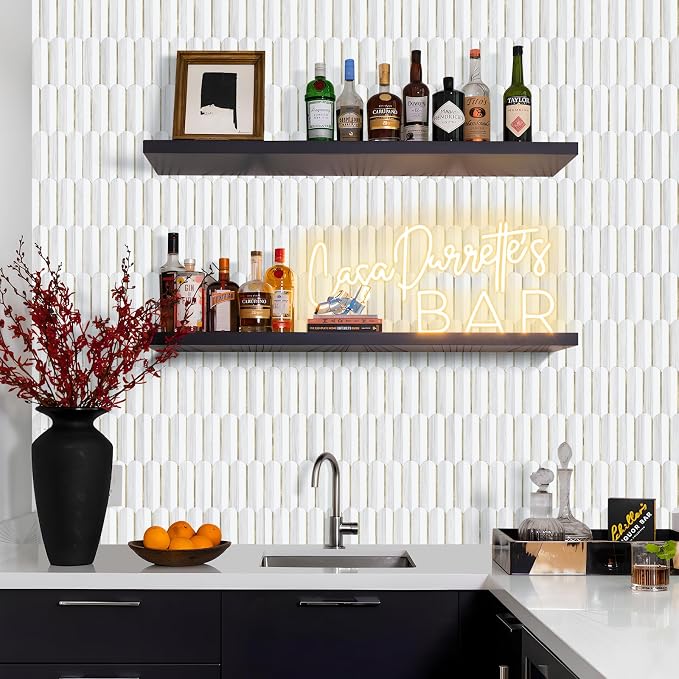 Vamos Tile Peel and Stick Backsplash Seamless Tile,1-Sheet Stick on Backsplash for Kitchen,Dolomite Gray and White+Light Gold Metal Self Adhesive PVC Tiles（Sample）