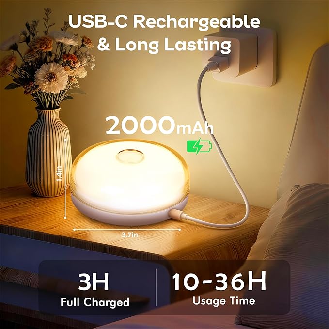 Rechargeable Shower Light for Inside Shower, 15 Color Changing Waterproof Shower Light with Remote Dimmable Timer, Wireless LED Mood Lighting for Shower Bathroom Closet Bedroom,Livingroom,4 Pack