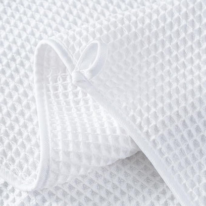 MICROFI New Microfiber Waffle Bath Towels, 2 Pieces, Oversized, Soft, Absorbent, Fast Drying, Lint Free 430 GSM (30''x60''/76cm x 152cm)
