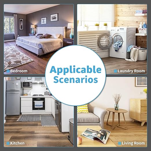 Art3d 30-Pack Herringbone Peel and Stick Floor Planks, 12 x 12 in, Grey | Premium Vinyl, Self-Adhesive, Waterproof, Wood Grain, Fade-Resistant, Scratch-Proof, Ideal for Kitchen, Dining Room, Bedrooms