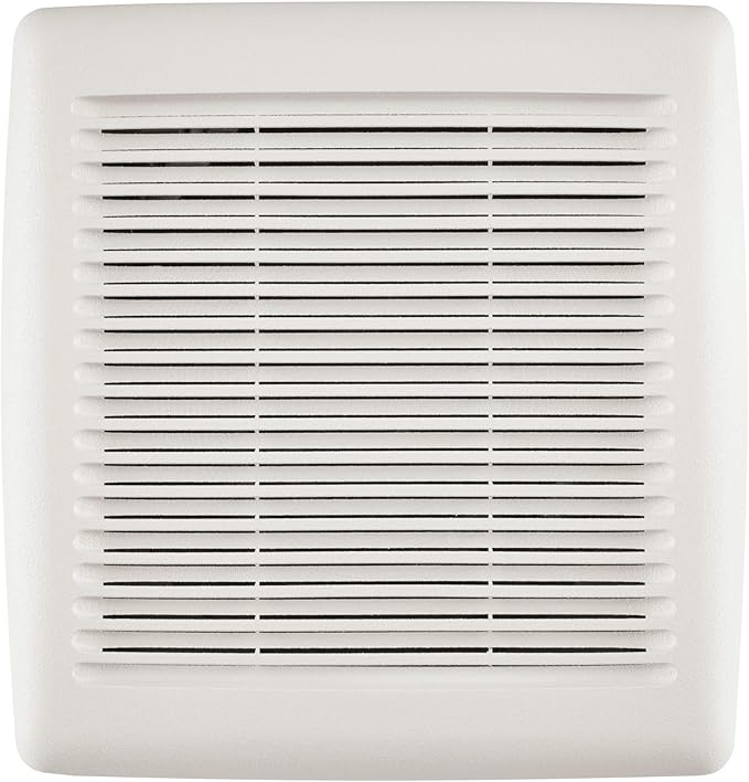 Broan-NuTone FGR300 Replacement Grille Cover for Roomside Series Bathroom Ventilation Fan, Easy Installation, White Cover dimension: 11-3/8"” x 12" x 1"
