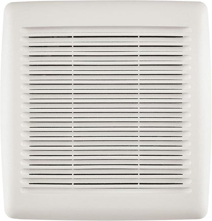 Broan-NuTone FGR300 Replacement Grille Cover for Roomside Series Bathroom Ventilation Fan, Easy Installation, White Cover dimension: 11-3/8"” x 12" x 1"
