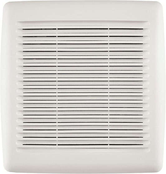 Broan-NuTone FGR300 Replacement Grille Cover for Roomside Series Bathroom Ventilation Fan, Easy Installation, White Cover dimension: 11-3/8"” x 12" x 1"