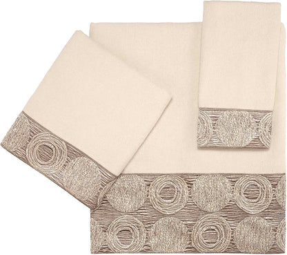 Avanti Linens Galaxy Hand Towel, Ivory